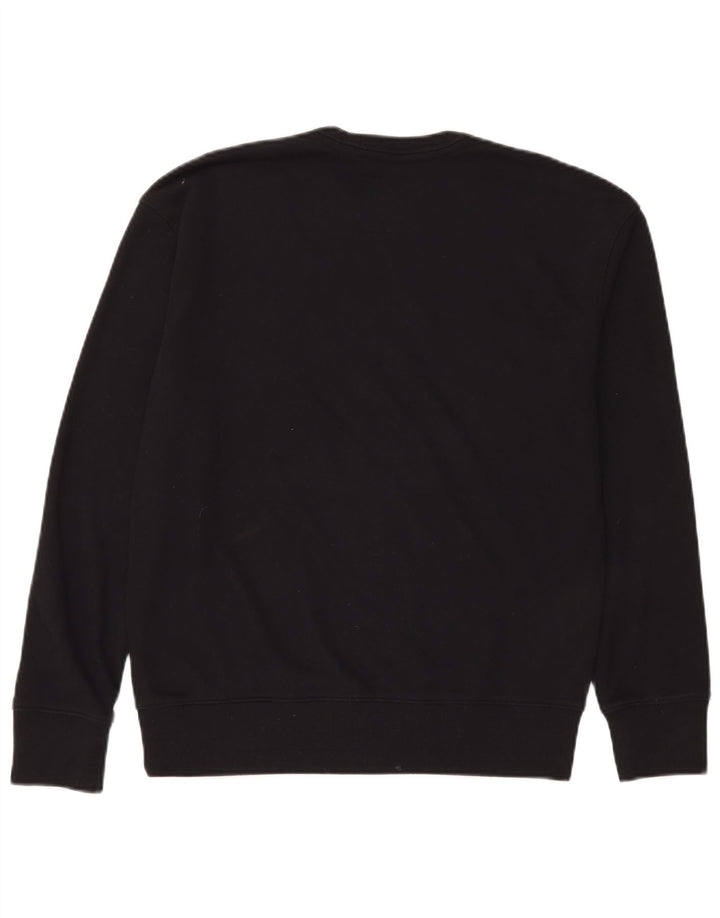 Hollister Sweat-shirt graphique pour hommes, petit, noir, coton