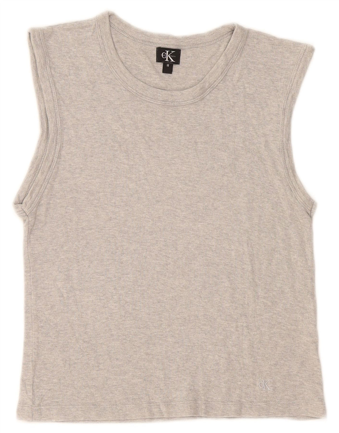 Calvin Klein Débardeur pour femme UK 12 Gris moyen