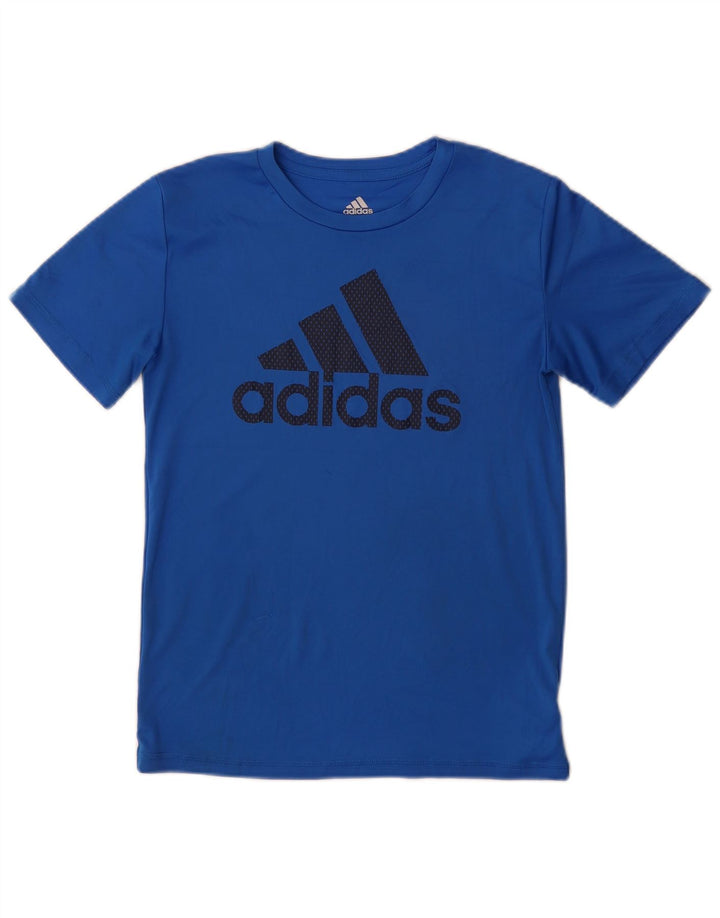 Adidas T-Shirt Graphique Garçon 10-11 Ans Bleu Moyen