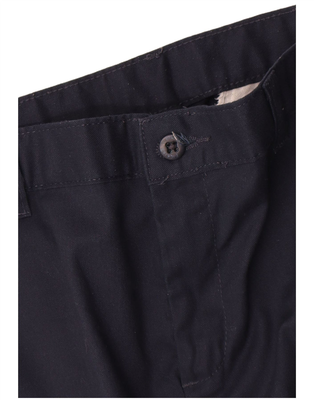 Dickies Pantalon Cargo Droit Femme W32 L32 Bleu Marine