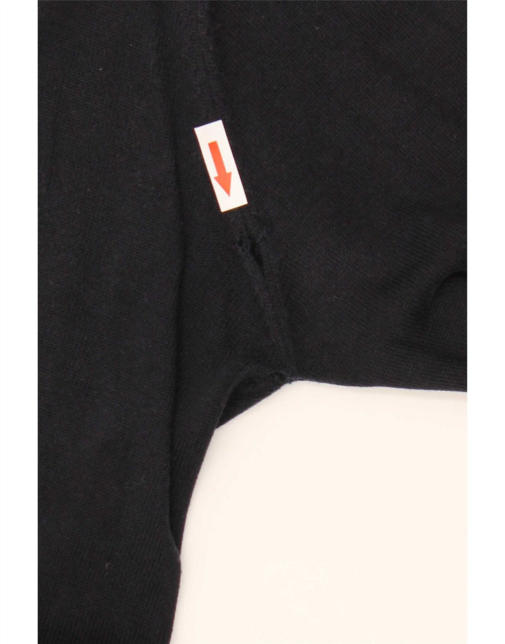 Gant Pull Col Zippé Homme Bleu Marine Moyen Coton
