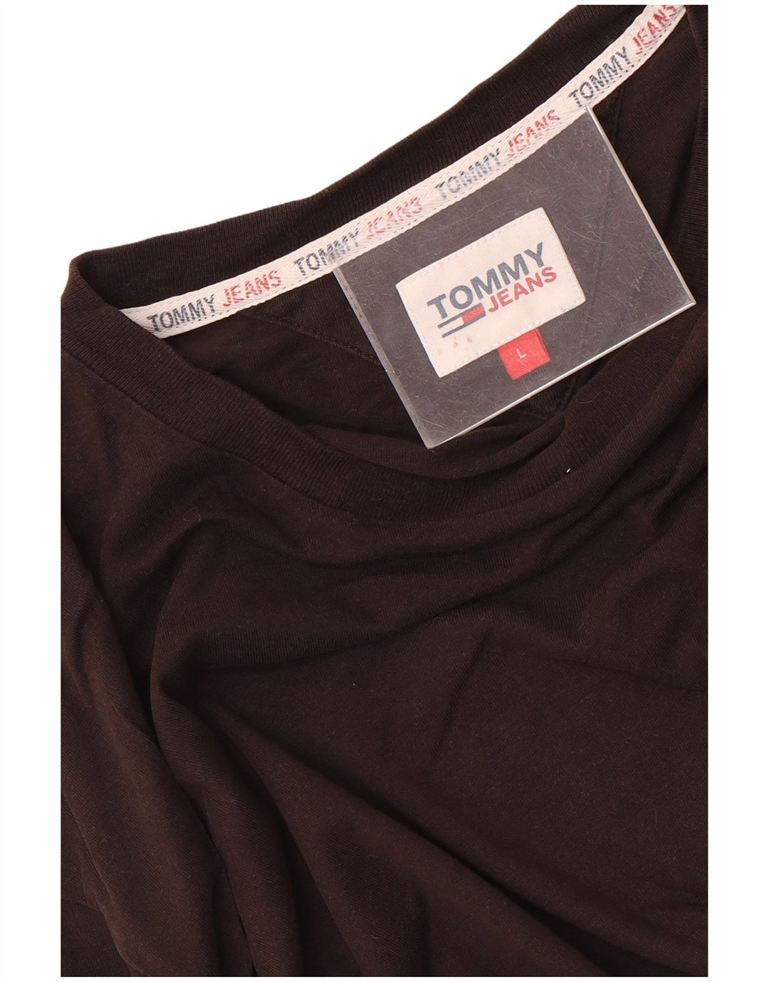 Tommy Hilfiger Haut à manches longues pour homme Marron Taille L