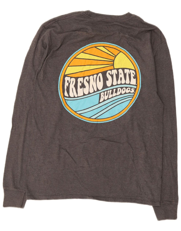 Champion Haut à Manches Longues Fresno State Bulldogs Homme Gris Moyen