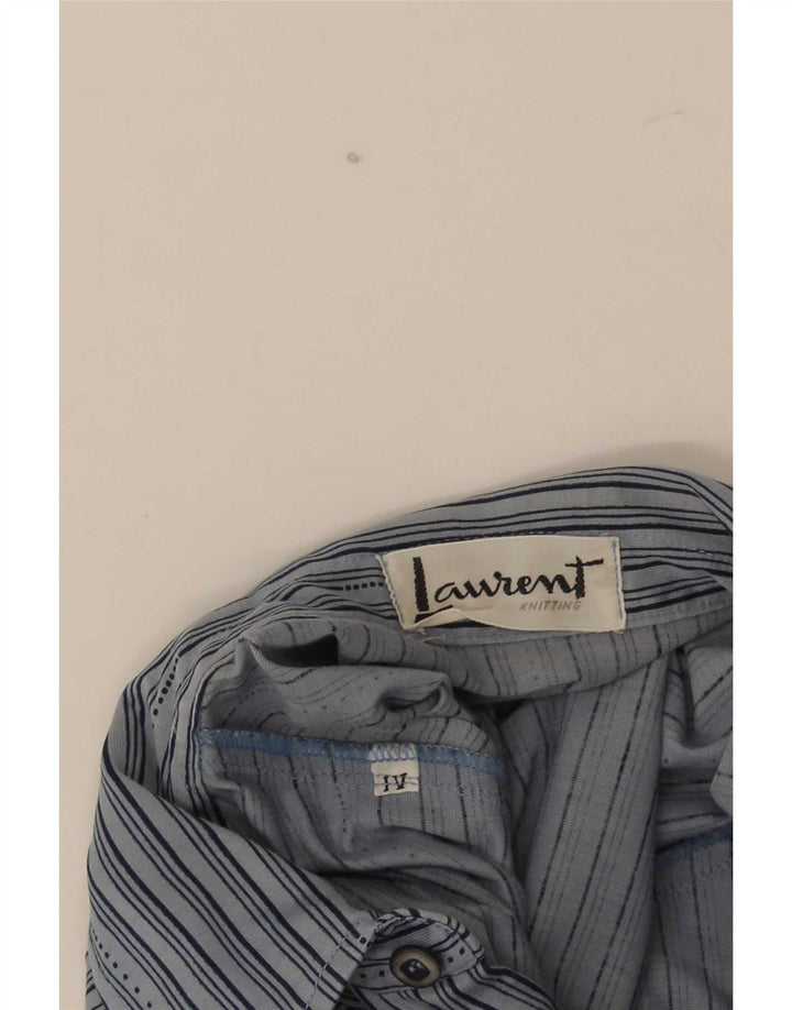 Laurent Polo Homme Petit Rayé Bleu