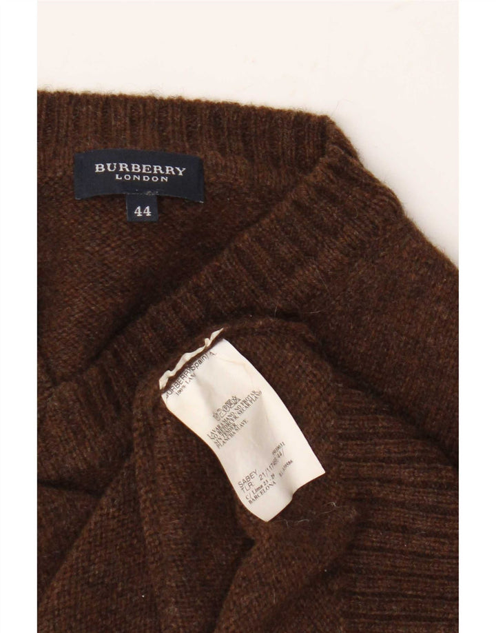 Burberry Débardeur Femme IT 44 Laine Marron Moyen