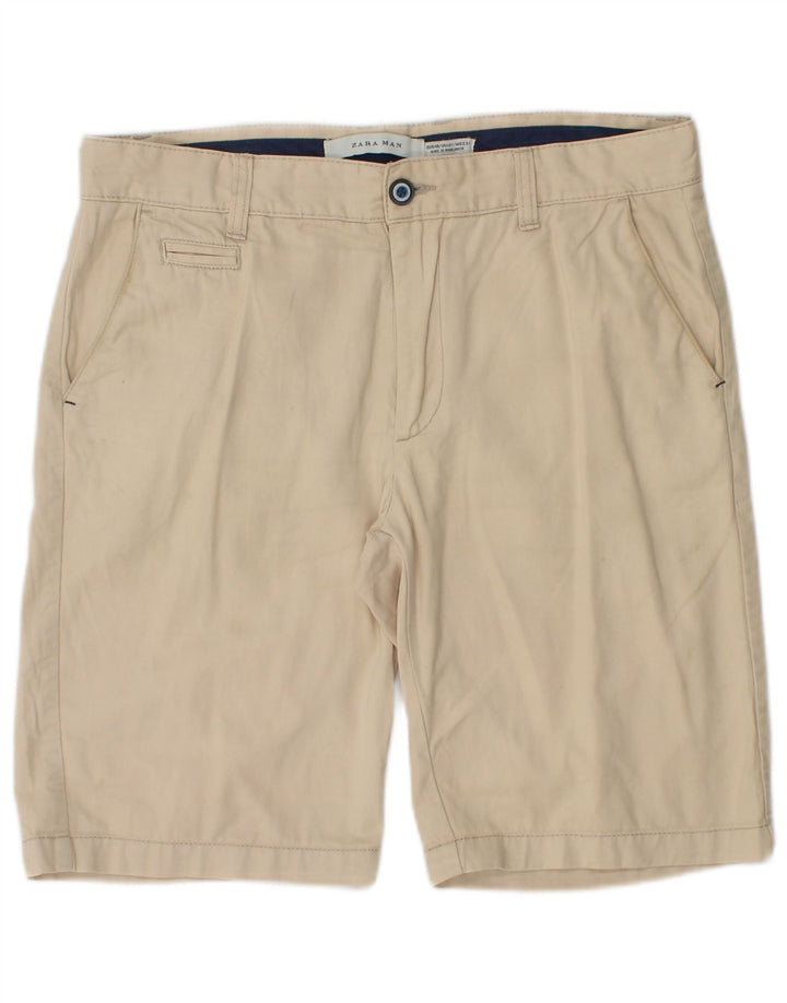 Zara Short Chino Homme EU 40 Moyen W31 Beige