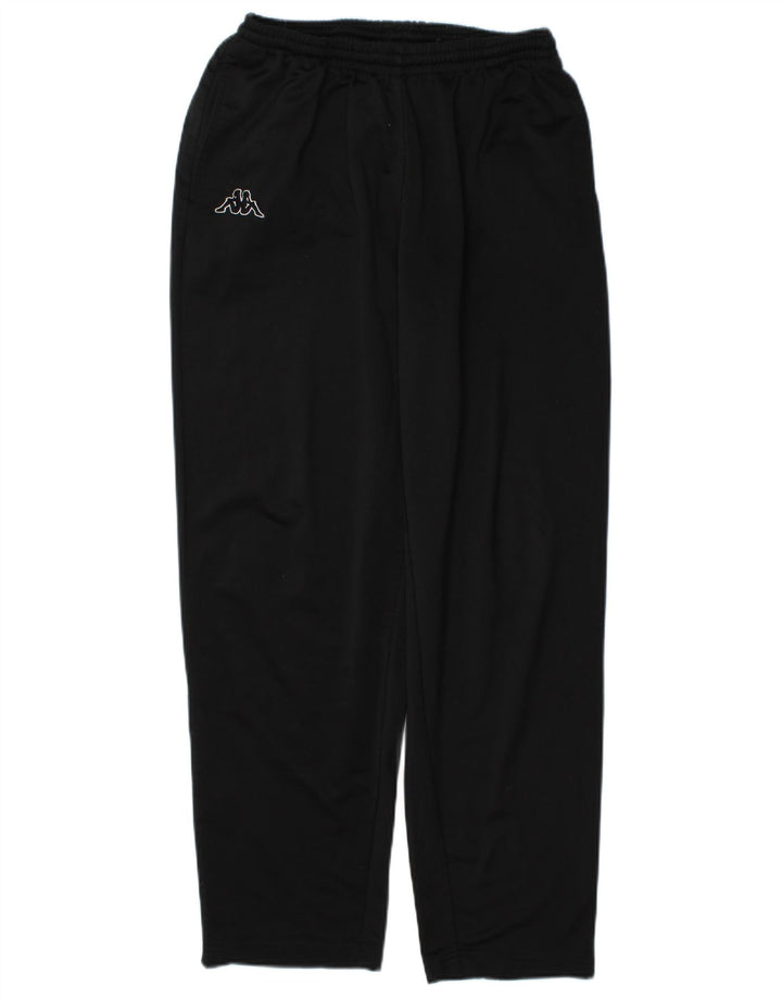 Kappa Pantalon de Survêtement Homme Large Noir Polyester
