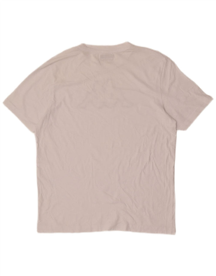 KAPPA T-Shirt Graphique Homme Grand Blanc