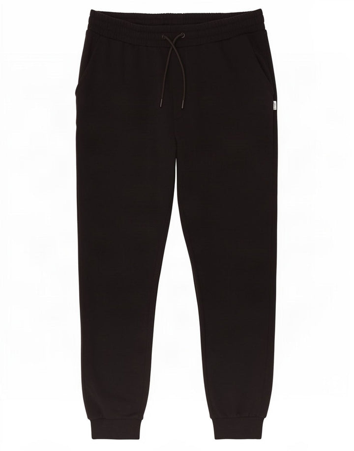 Jack & Jones Pantalon de Survêtement Homme Joggers Large Noir Polyester