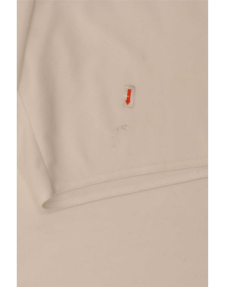 Adidas Short de sport Climalite Homme Blanc Moyen Polyester