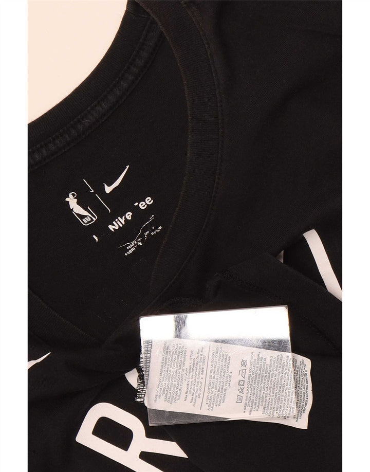 Nike Homme Brooklyn Graphic T-Shirt Haut Petit Noir Coton