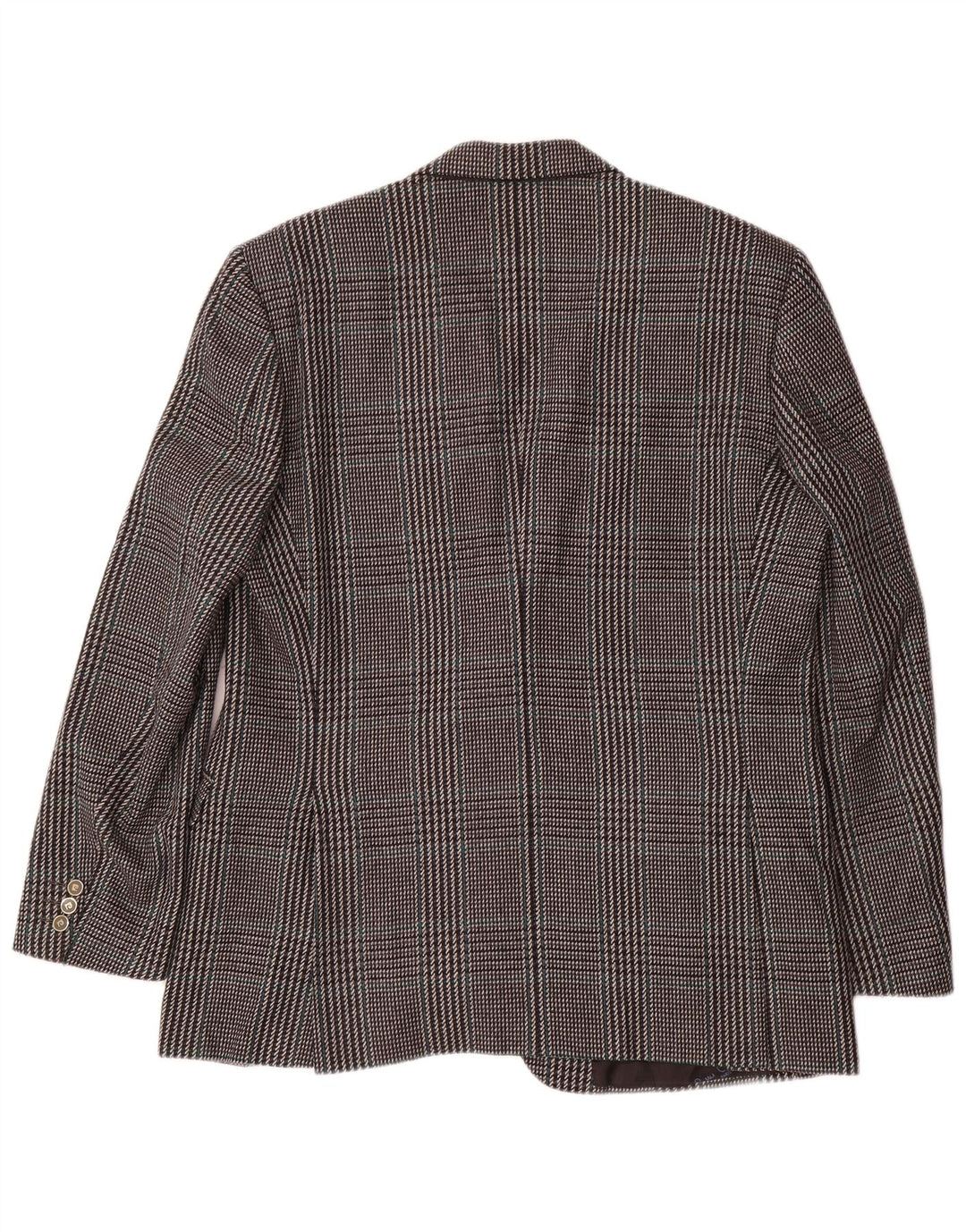 Pierre Cardin Veste Blazer 2 Boutons Homme IT 54 2XL Gris Carreaux Laine Classique