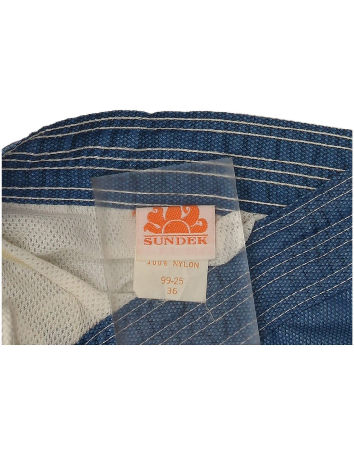 Sundek Short de bain homme grand nylon bleu