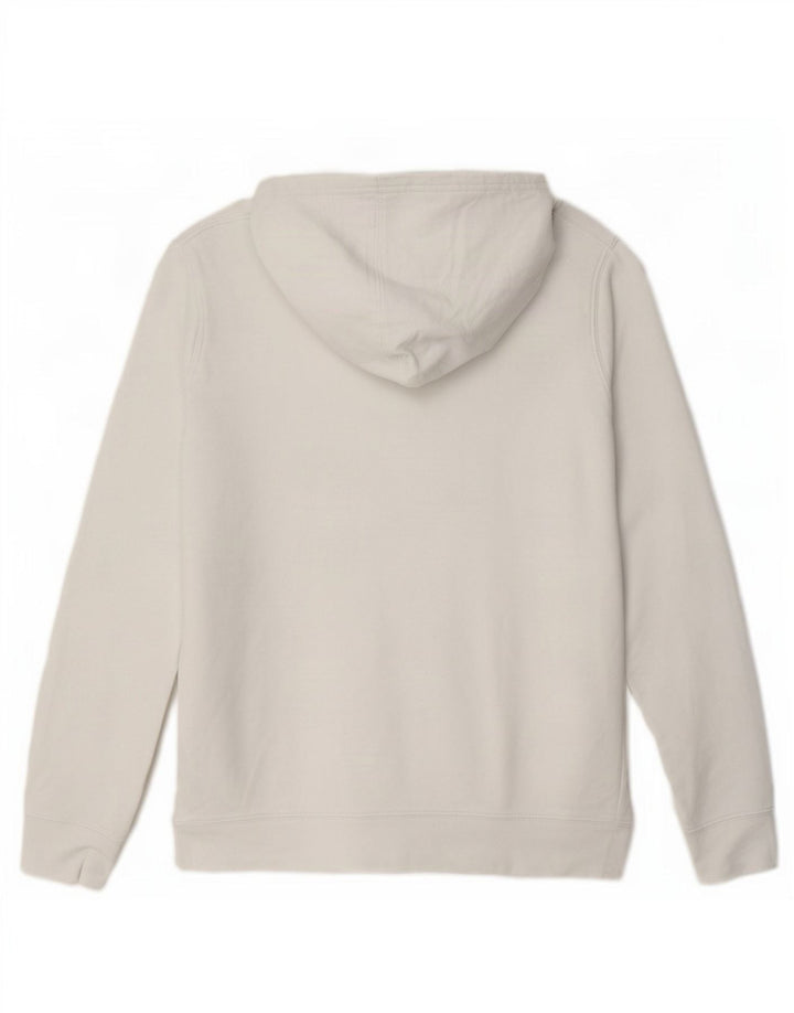 Gap Pull à capuche graphique pour femme UK 14 Coton blanc moyen