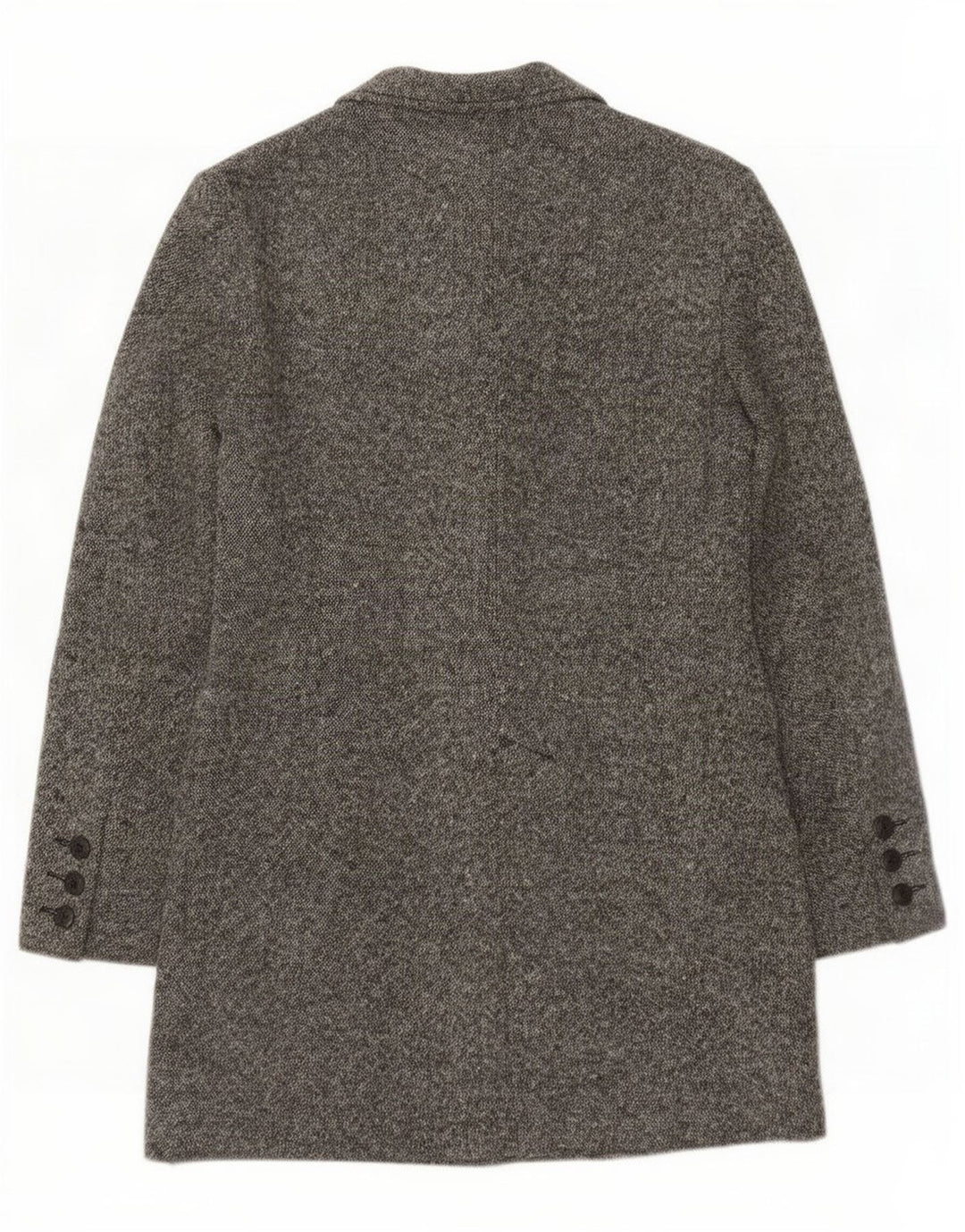 Zara Femme Manteau Oversize EU 38 Petite Laine Grise