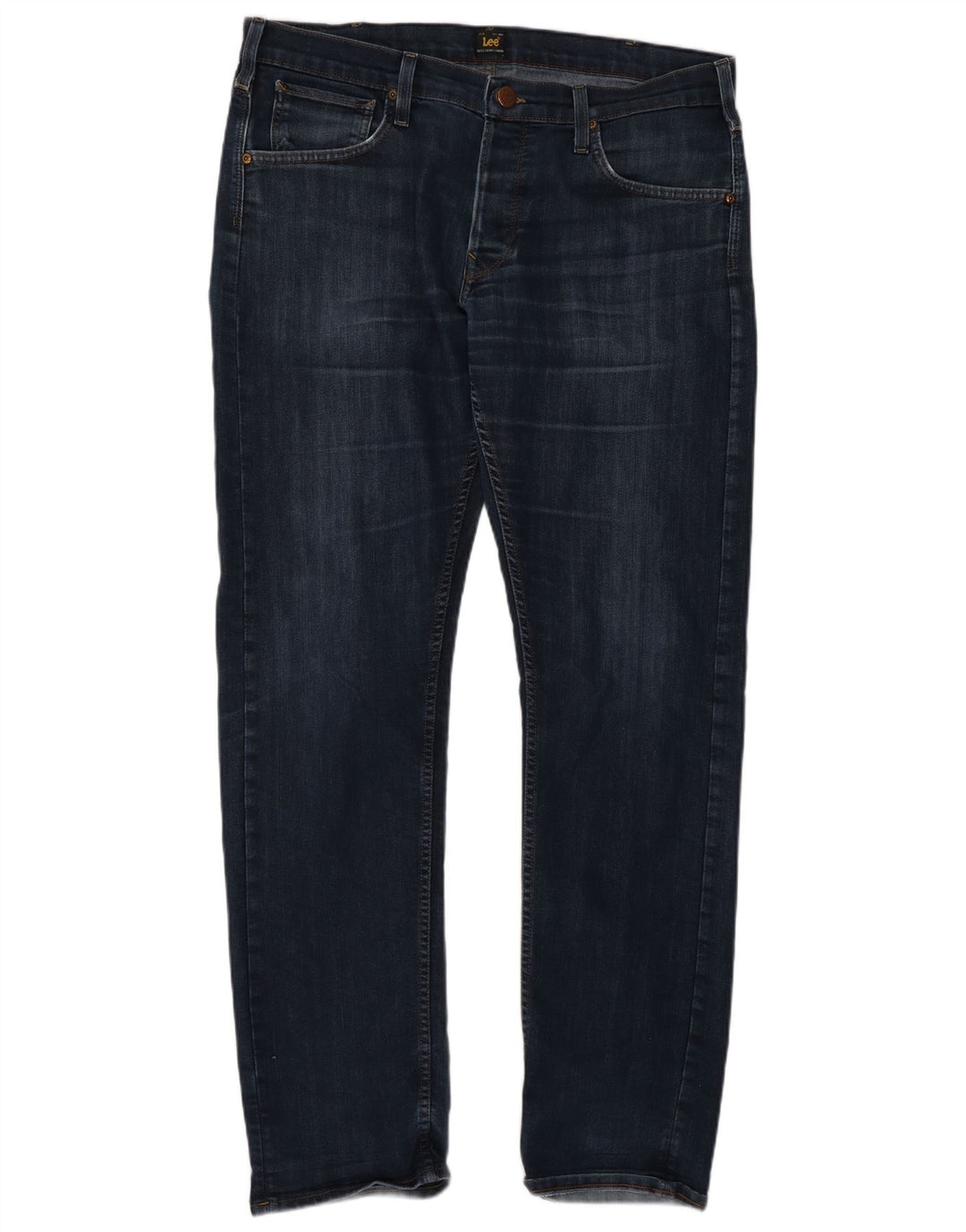 Lee Jean Droit Daren W36 L34 Homme Bleu Coton