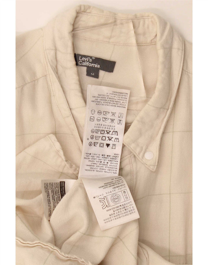 Levi's Chemise Homme Beige Moyen Carreaux Coton
