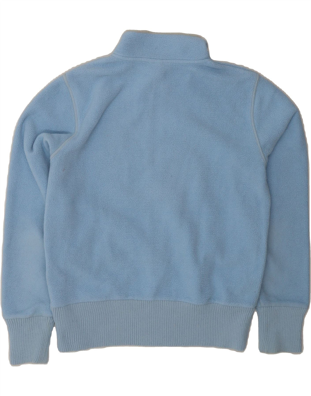 REEBOK Womens Fleece Jacket UK 14 Large Blue Polyester Vintage Reebok and Second-Hand Reebok from Messina Hembry 