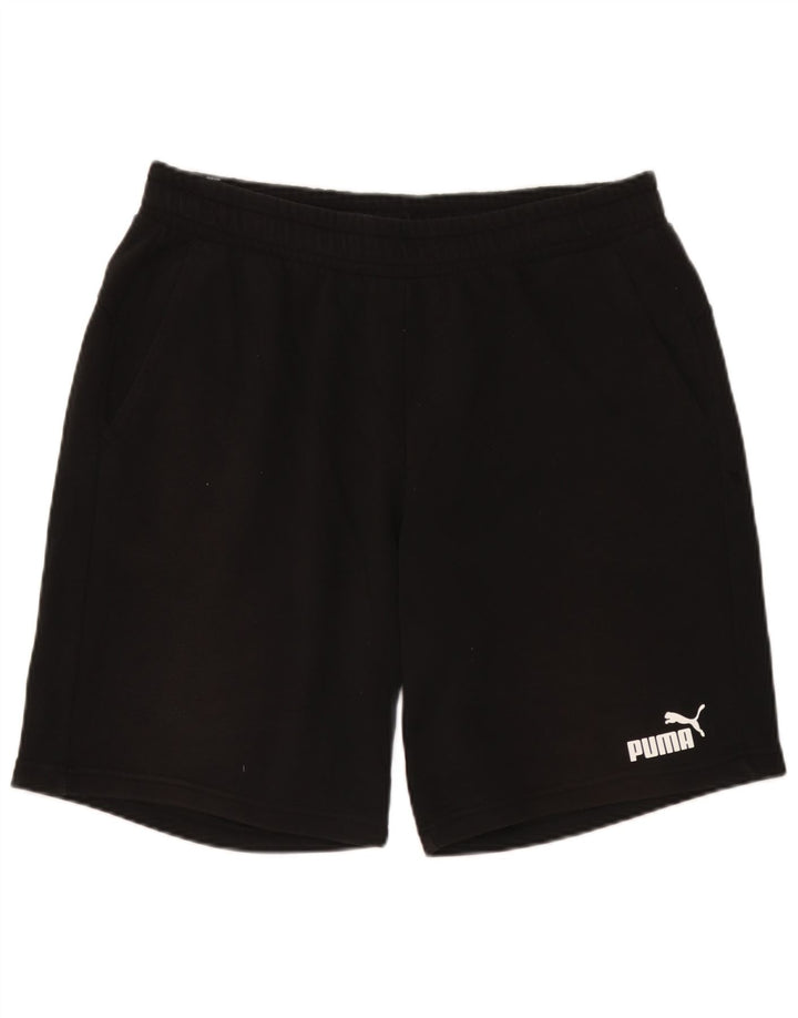 Puma Short de Sport Homme XL Noir Coton