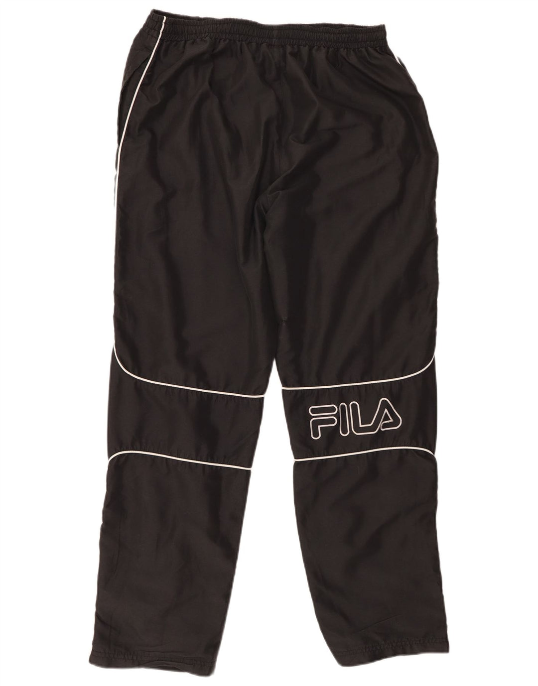 FILA Pantalon de Survêtement Graphic Homme Noir Moyen