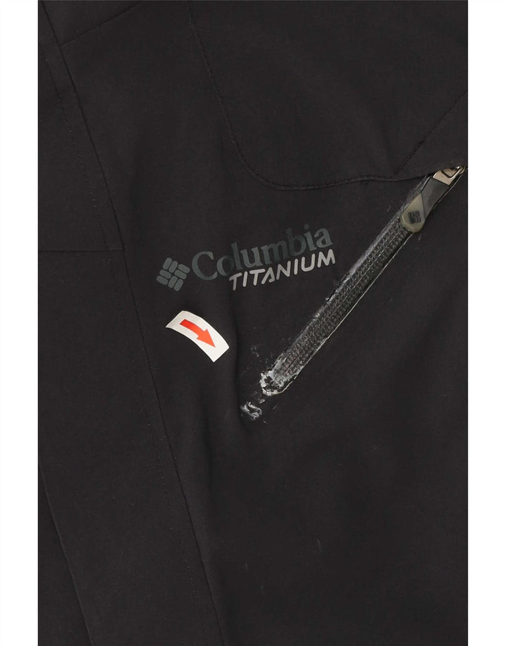 Columbia Veste coupe-vent Titanium pour homme UK 38 Medium Noir Nylon