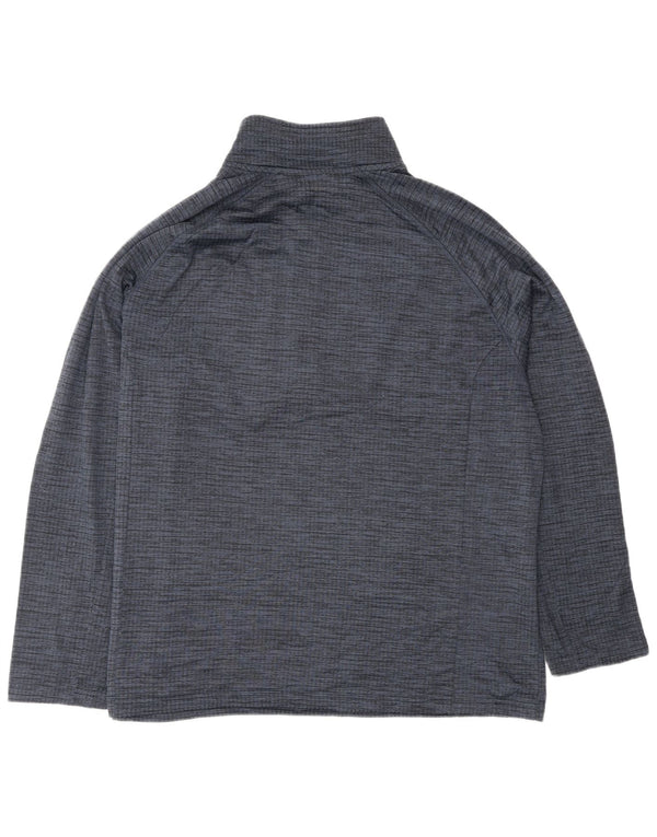 Mountain Warehouse Haut de survêtement pour homme 2XL Bleu marine moucheté