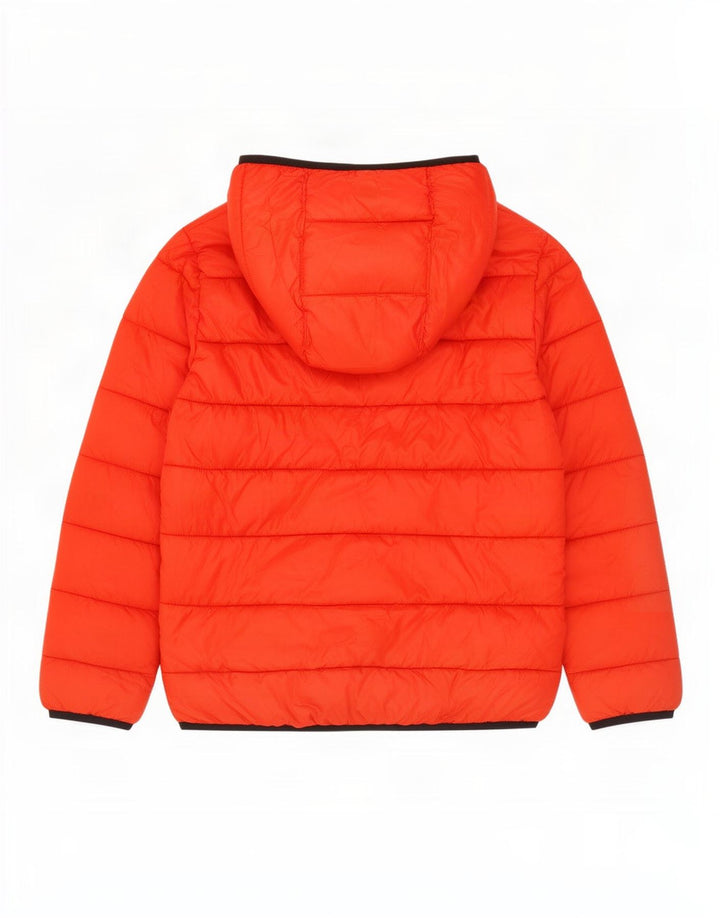 Champion Veste matelassée à capuche garçon 9-10 ans rouge moyen polyester