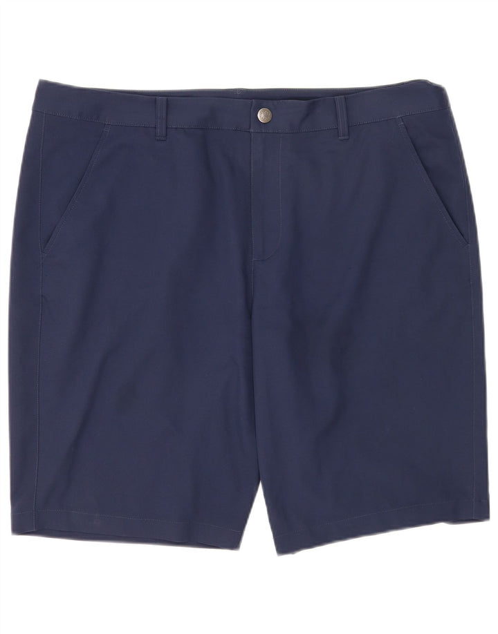 Puma Short Chino Homme W38 XL Bleu Marine Polyester