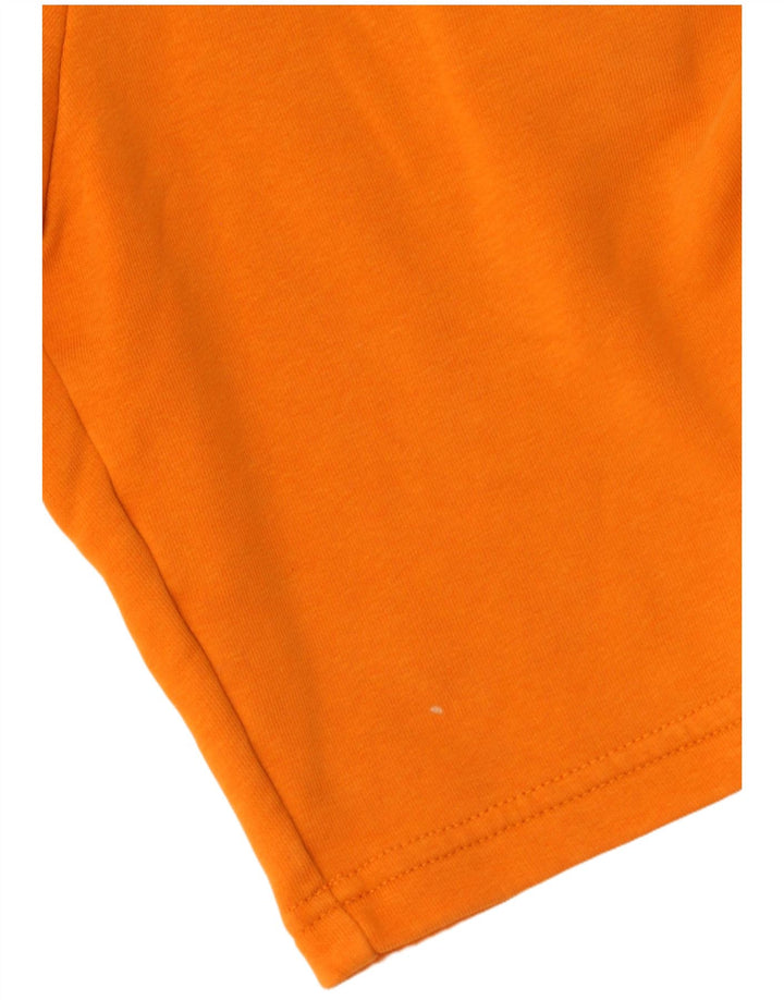 Puma Short de Sport Homme Orange Moyen