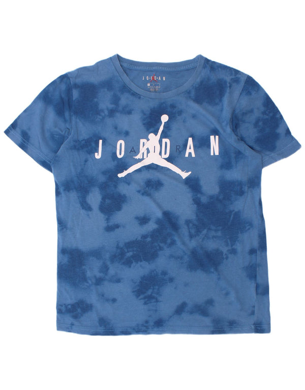 Jordan T-shirt graphique pour garçon 12-13 ans Bleu Tie Dye