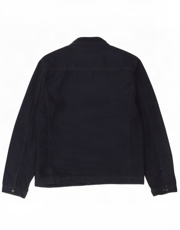 Zara Veste Bomber Homme UK 42 XL Bleu Marine