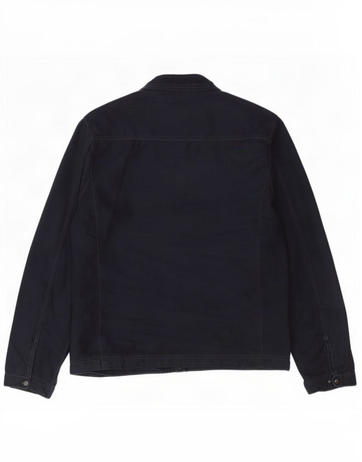 Zara Veste Bomber Homme UK 42 XL Bleu Marine
