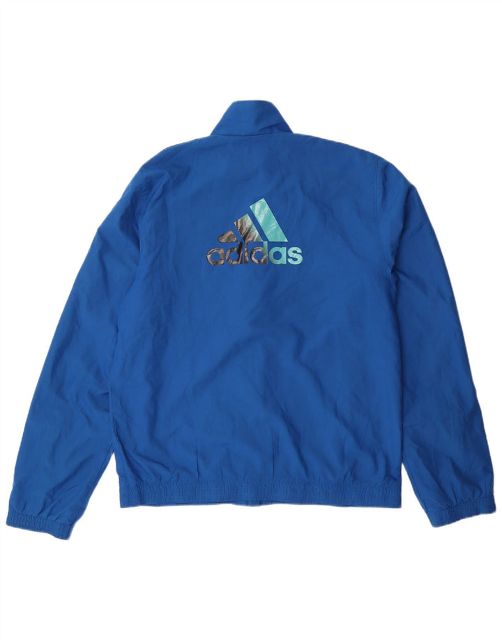 Adidas Veste de survêtement pour homme Petit Bleu Polyester