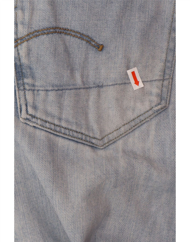 G-STAR Jean slim effet vieilli W36 L32 bleu coton