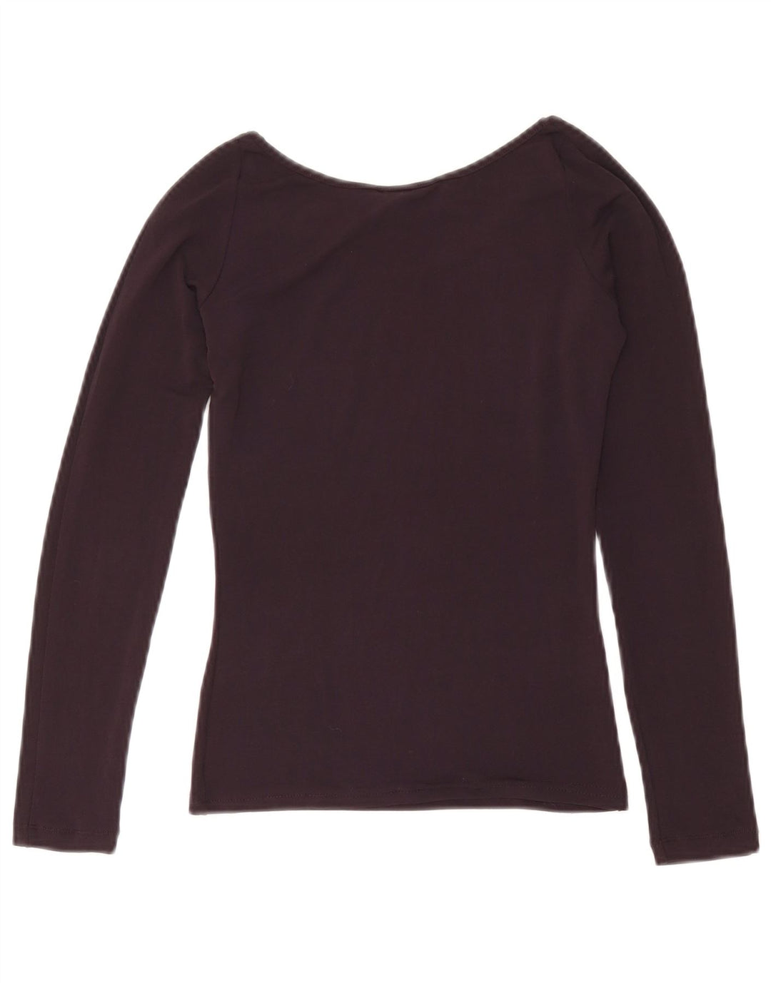 Patrizia Pepe Haut à manches longues pour femme US 6 Medium Bordeaux