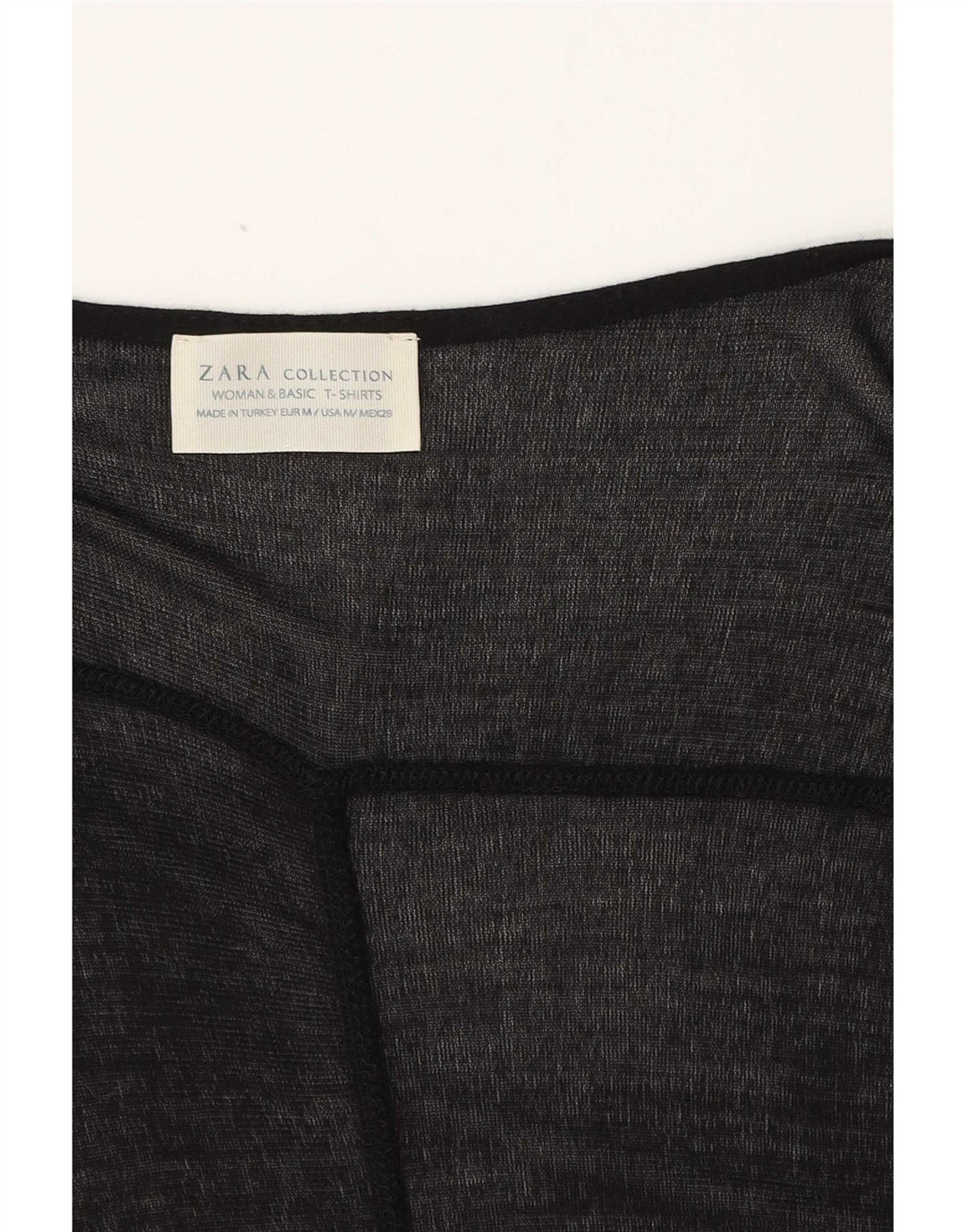 Zara Cardigan ouvert surdimensionné pour femme UK 14 Noir moyen