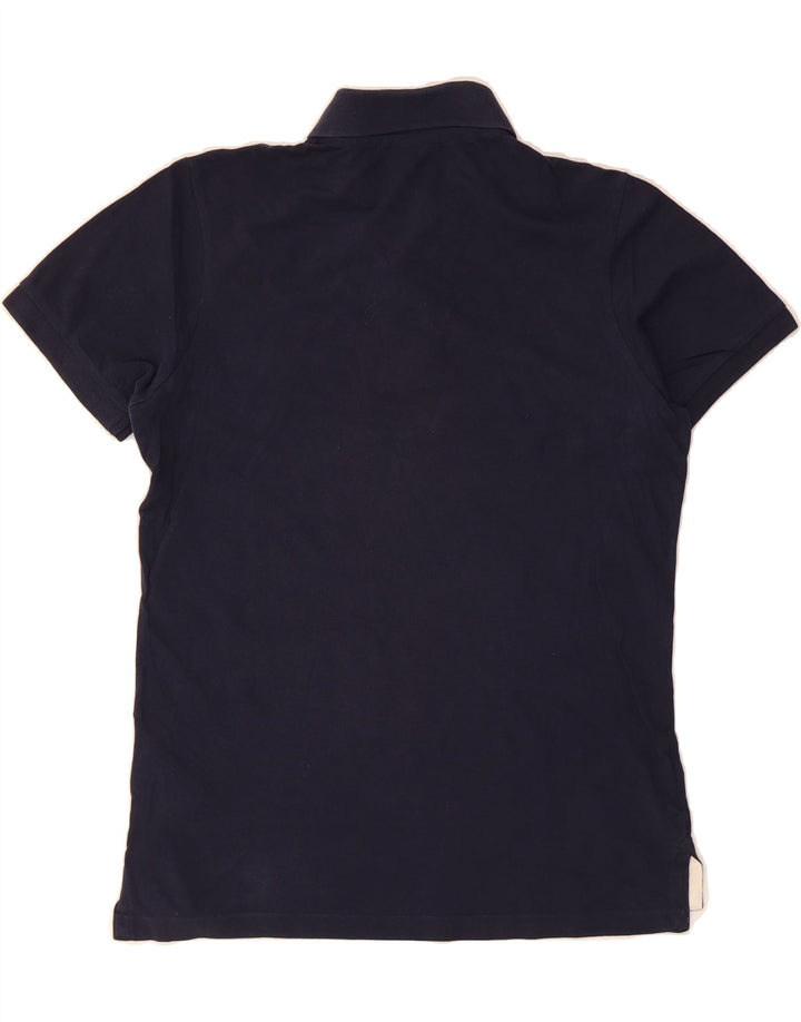 DIADORA Mens Polo Shirt Small Navy Blue Cotton Vintage Diadora and Second-Hand Diadora from Messina Hembry 