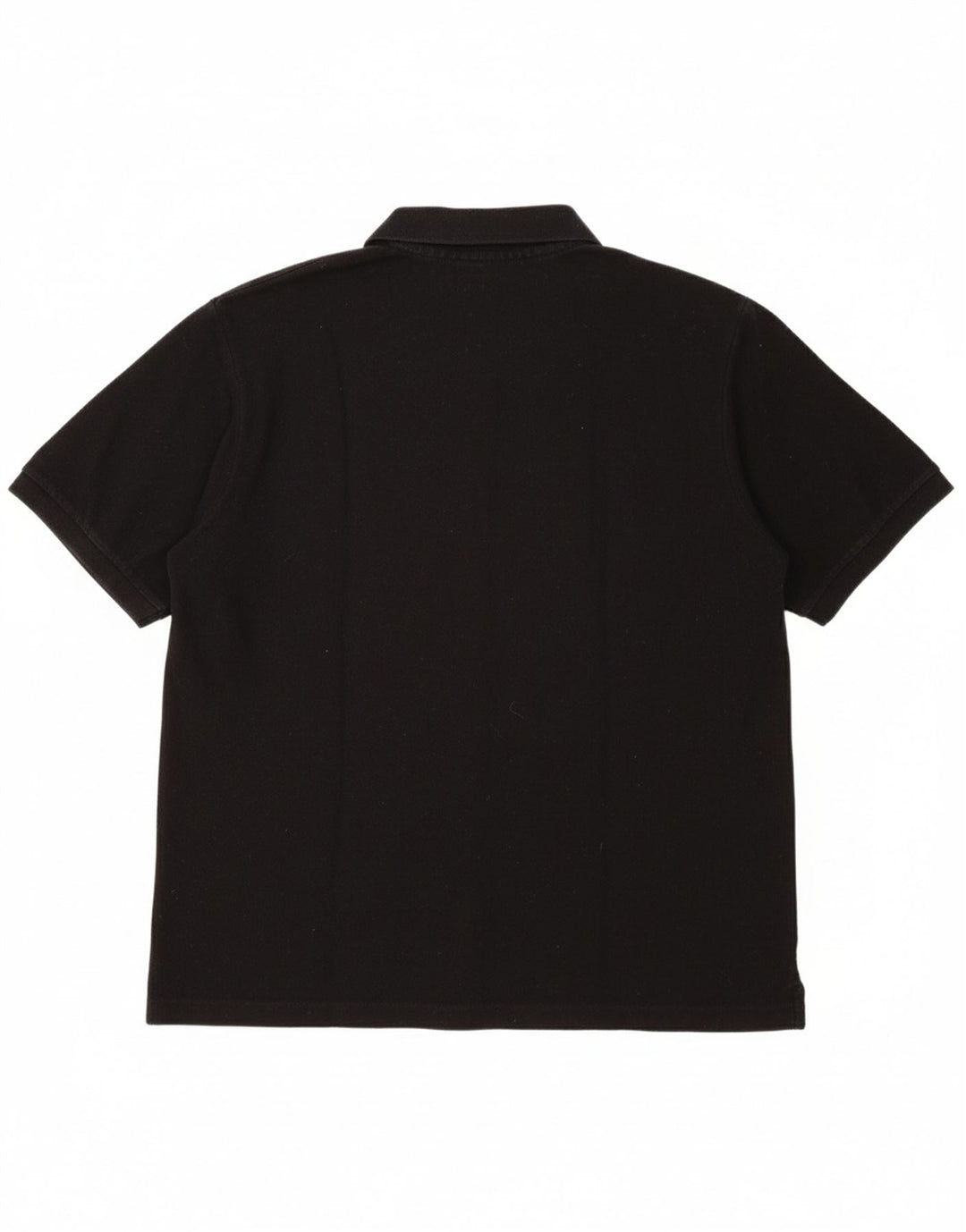 FILA Mens Polo Shirt Large Black Cotton