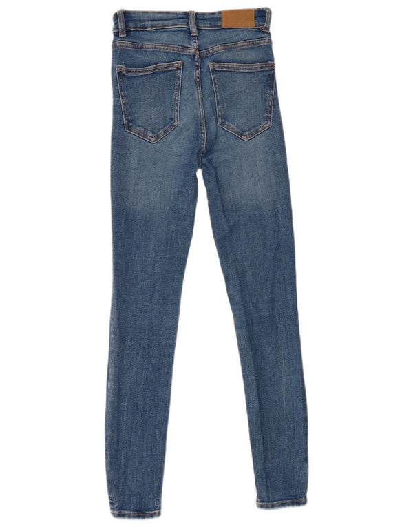 Zara Jean skinny pour femme EU 36 XS W26 L28 Bleu