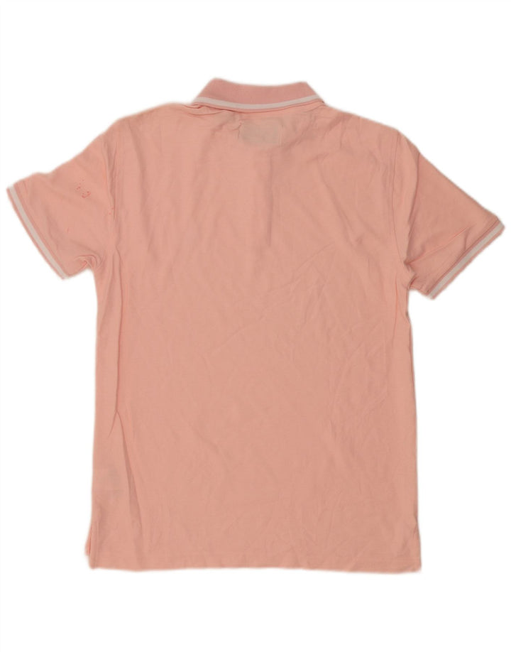 Penguin Polo Homme Petit Rose Rayé Coton