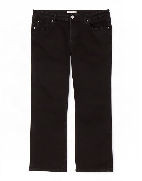 Marks & Spencer Jean bootcut court The Eva pour femme UK 20 2XL W40 L27 Noir