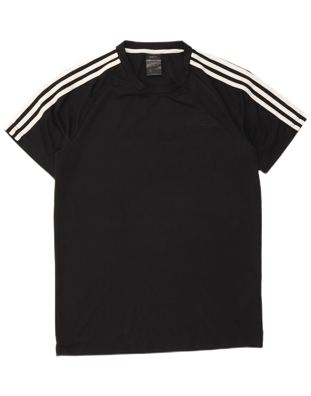 Adidas Hommes Climalite T-Shirt Haut Moyen Noir Polyester Sports