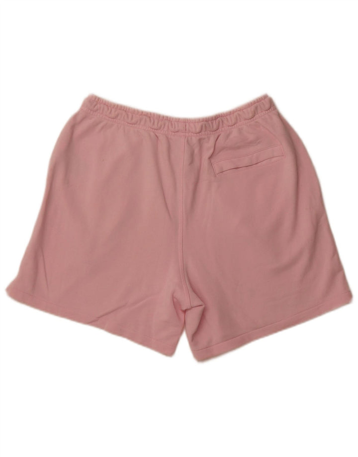 NIKE Short de sport pour femme UK 14 Coton rose moyen