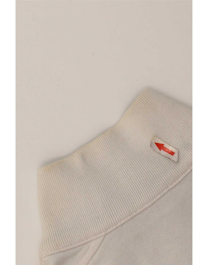 Champion Veste de Survêtement Homme Blanc Moyen Coton Colorblock
