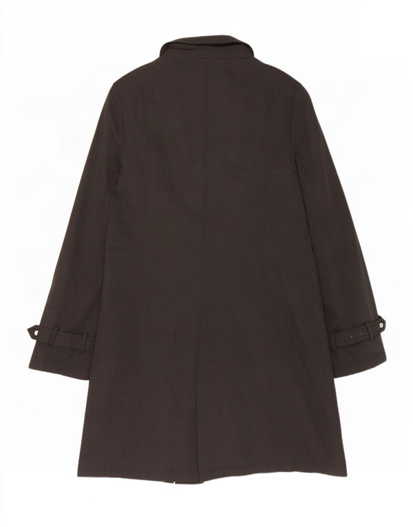 John Lewis Pardessus pour femme UK 44 en coton noir moyen