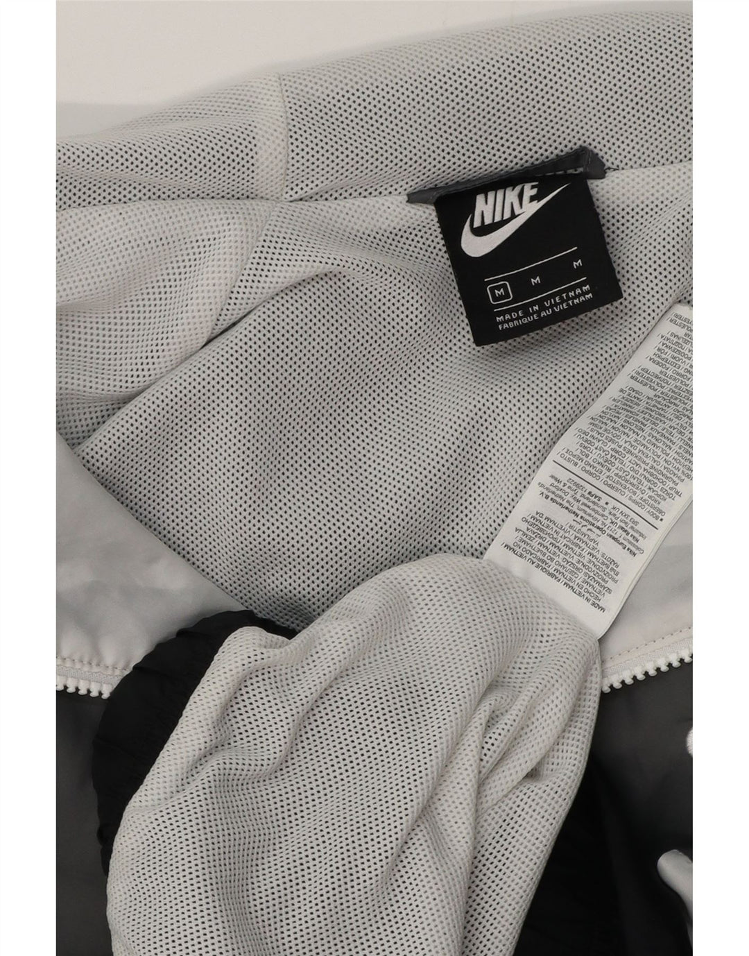 NIKE Veste de survêtement à capuche pour homme Gris moyen Colorblock Polyester