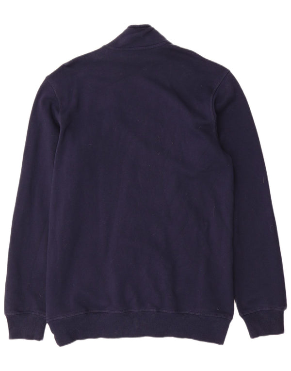 Reebok Veste de Survêtement Homme Bleu Marine Moyen Coton