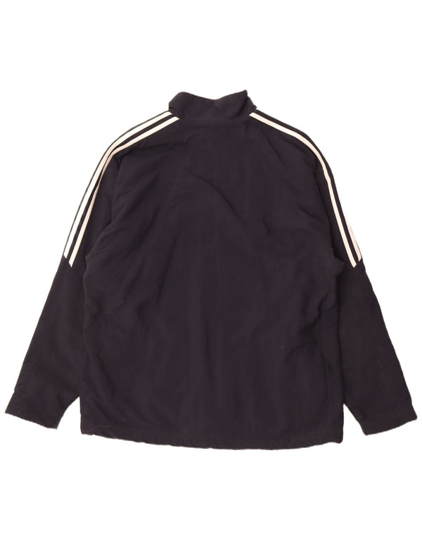 Adidas Veste de survêtement pour homme UK 40/42 Bleu marine moyen