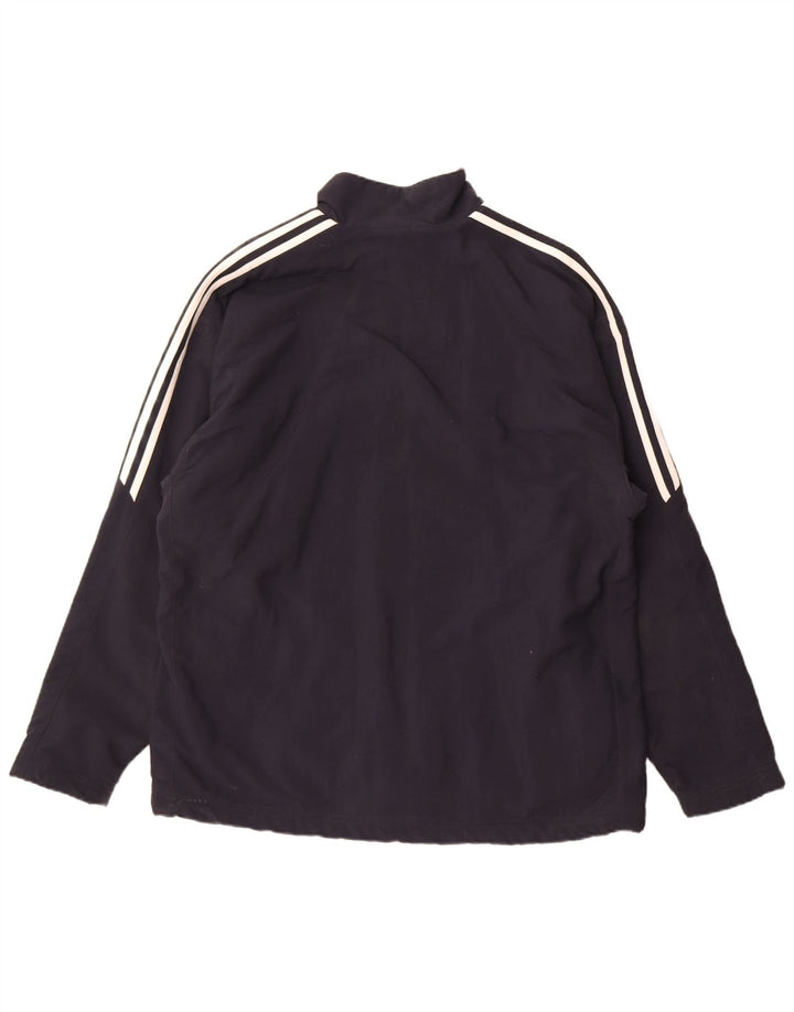 Adidas Veste de survêtement pour homme UK 40/42 Bleu marine moyen