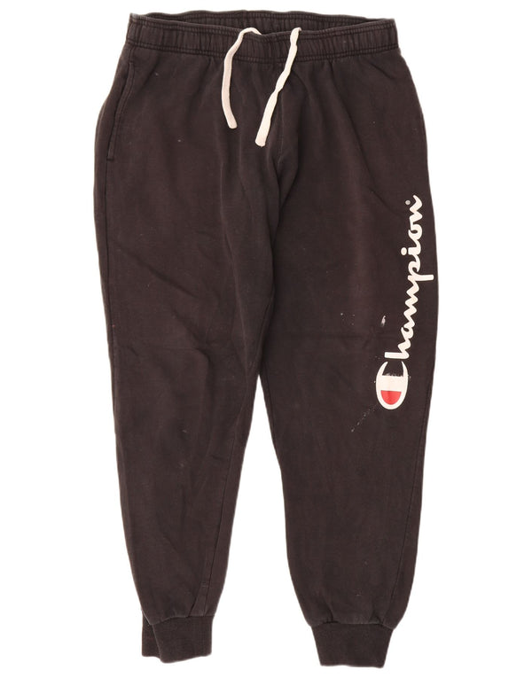 Champion Pantalon de Survêtement Graphique Homme Joggers XL Noir Coton